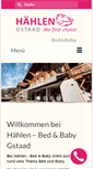 Mobile Screenshot of haehlen-gstaad.ch